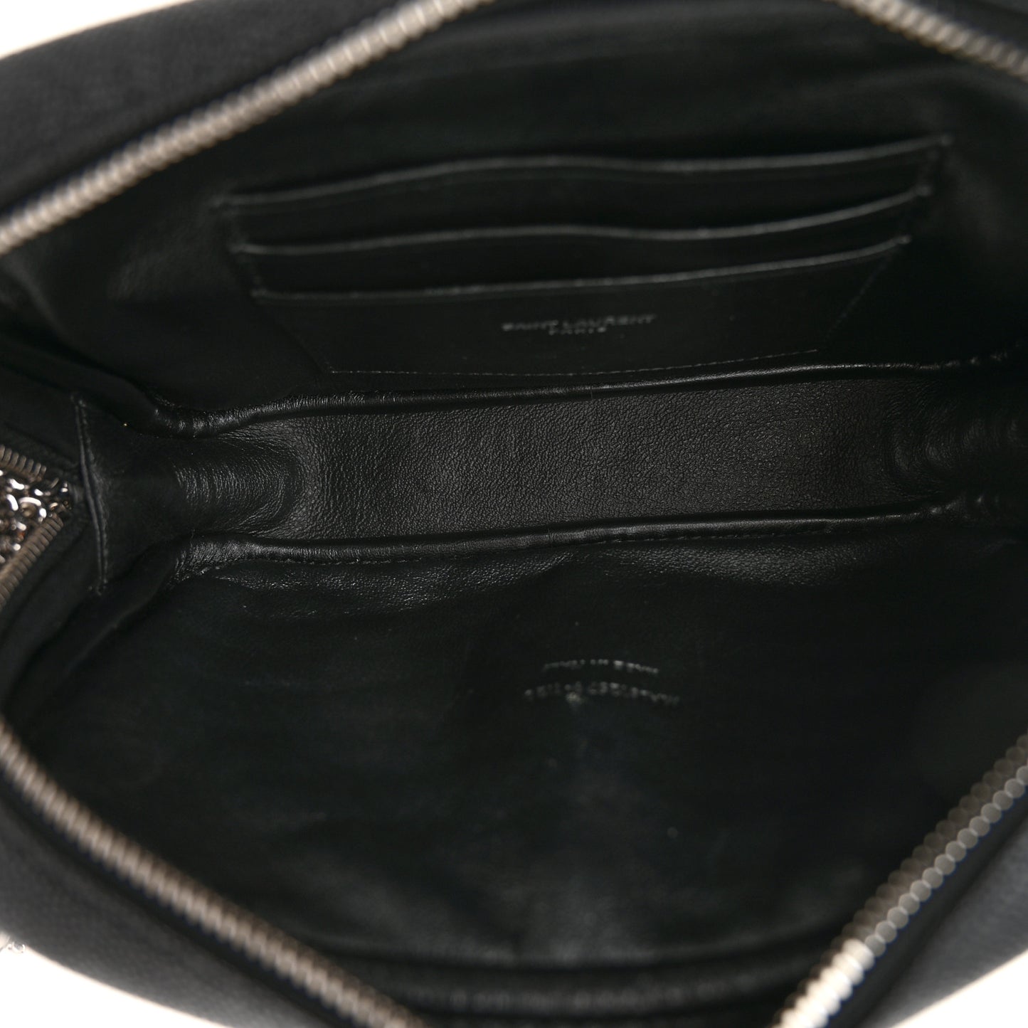 Grain De Poudre Matelasse Monogram Mini Lou Camera Bag Black
