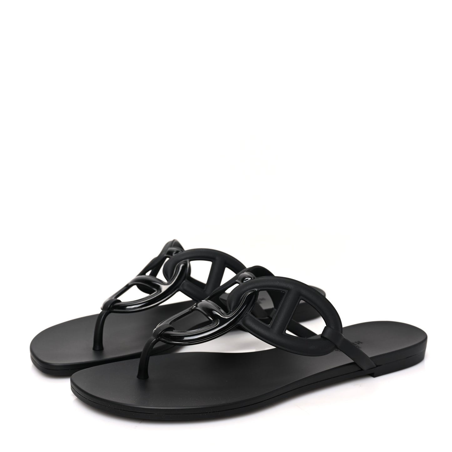 Rubber Womens Egerie Sandals 40 Black