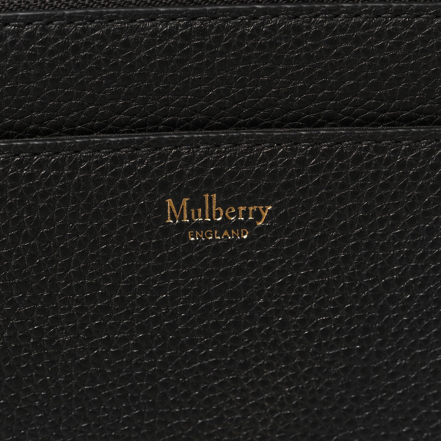 Mulberry Small Classic Grain Calfskin Small Darley Black 6 of 10