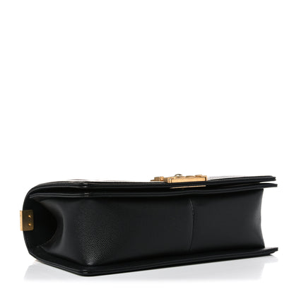 Chanel Caviar Quilted Medium Boy Flap Black 3 of 9