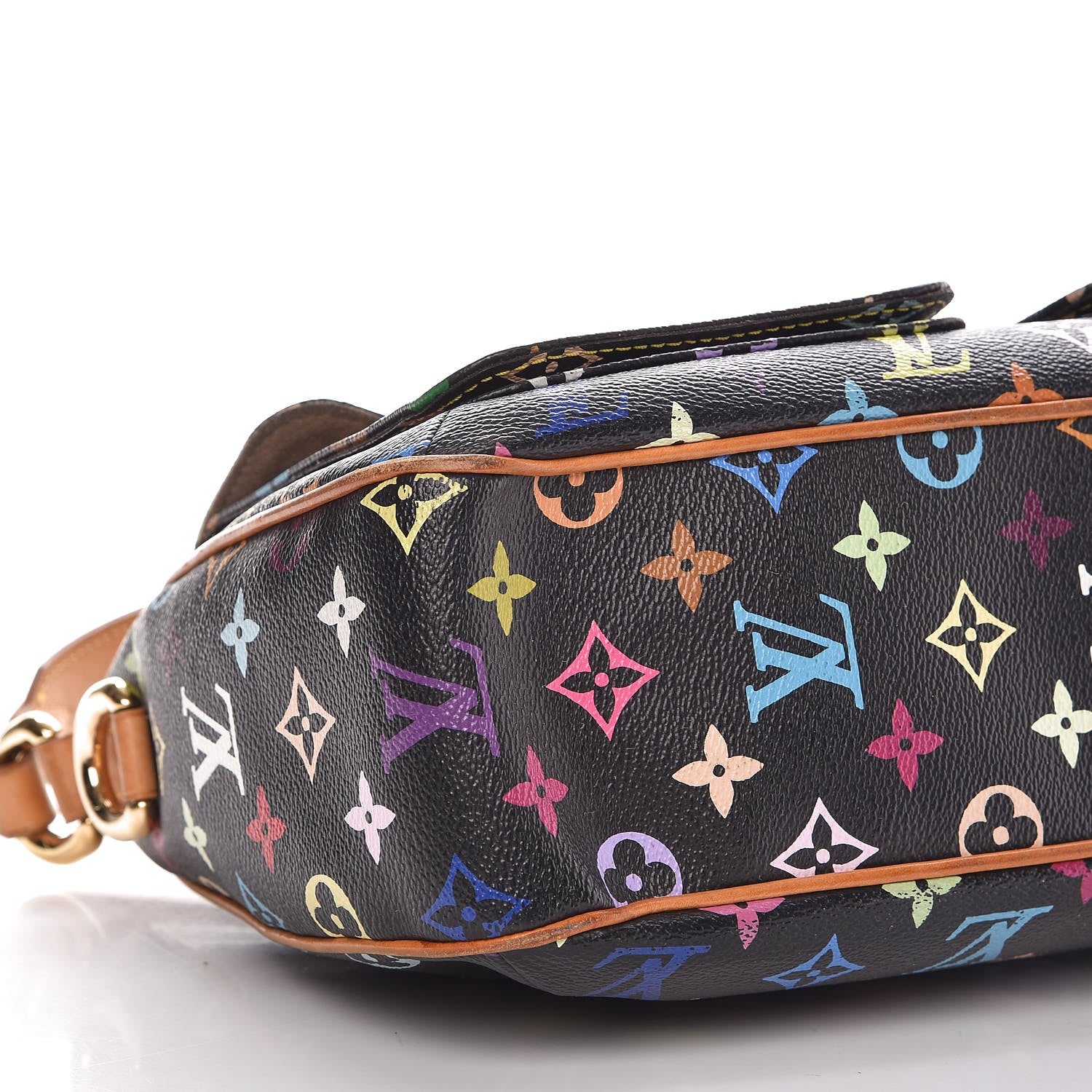 Louis Vuitton Monogram Multicolor Lodge GM Black 16 of 17