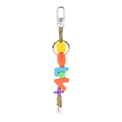 Louis Vuitton LV Play Key Holder Bag Charm Multicolor 1 of 5