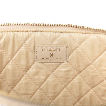 Chanel Canvas Small Deauville Pouch White 6 of 8