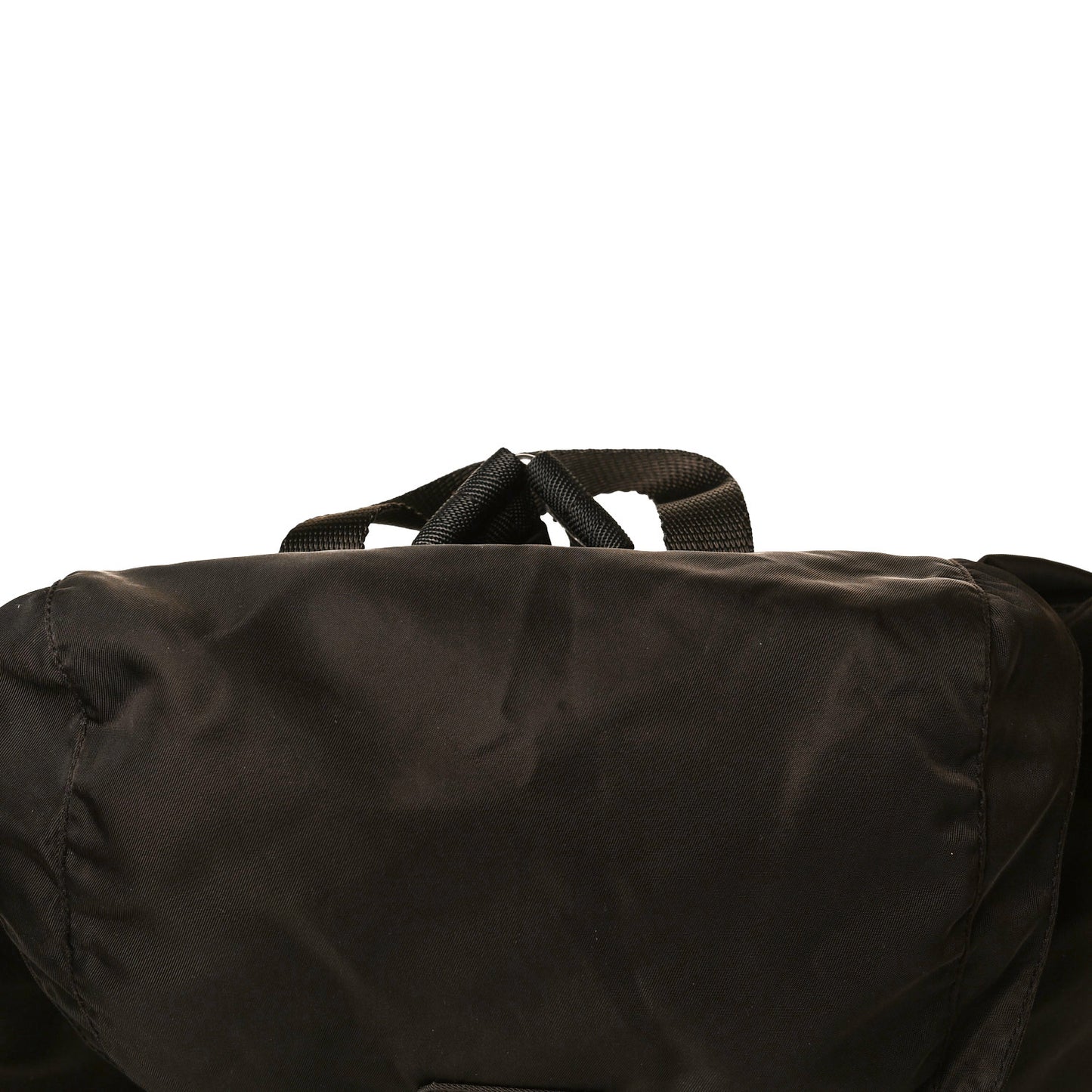 Nylon Vela Medium Backpack Dark Brown