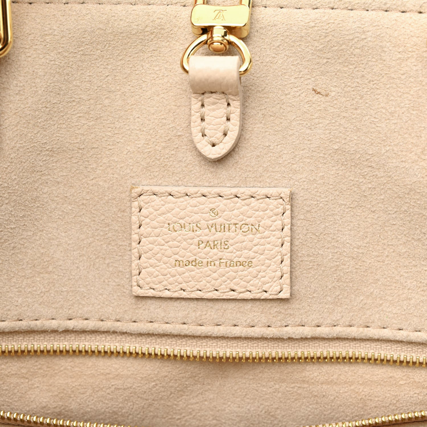 Louis Vuitton Empreinte Monogram Spring In The City Onthego MM Beige Pink Yellow 6 of 9