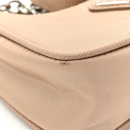 Prada Tessuto Nylon Saffiano Mini Re-Edition 2000 Shoulder Bag Cammeo 9 of 11