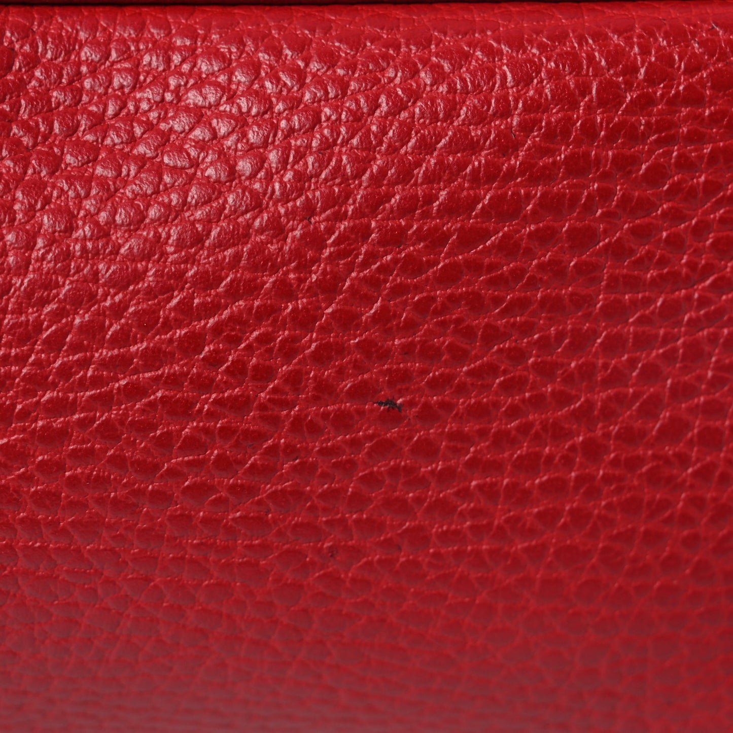 Pebbled Calfskin Bi-Color Soho Chain Backpack Red Navy
