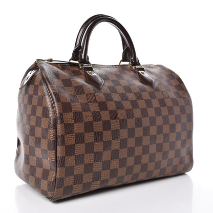 Louis Vuitton Damier Ebene Speedy 30 3 of 14