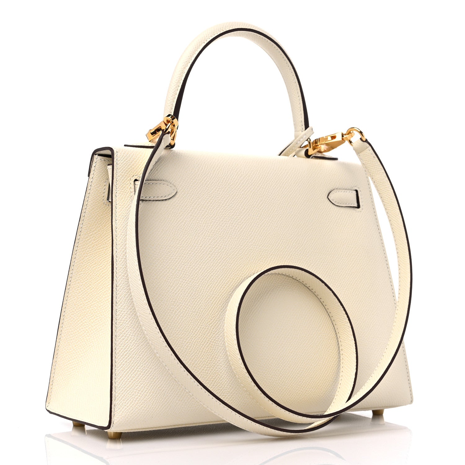 Hermes Epsom Kelly Sellier 25 Nata 3 of 10