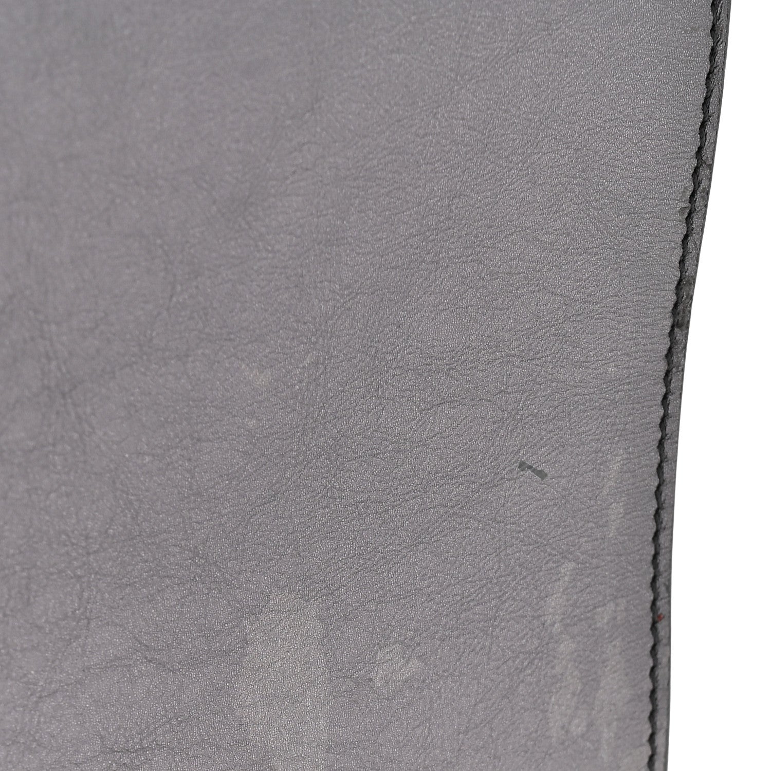 Saint Laurent Metallic Calfskin Large Belle De Jour Clutch Dark Silver 10 of 11