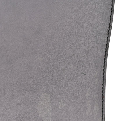 Saint Laurent Metallic Calfskin Large Belle De Jour Clutch Dark Silver 10 of 11