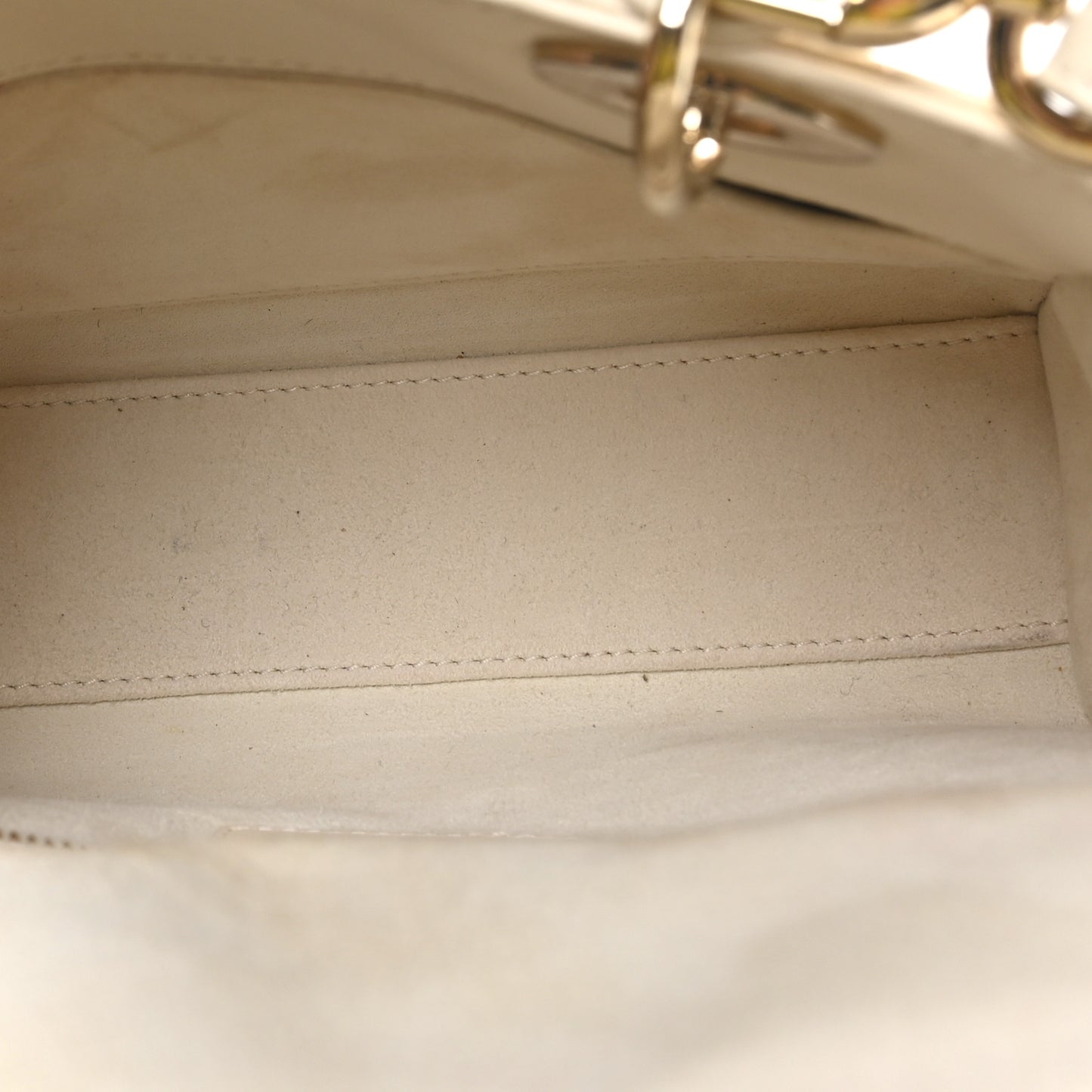 Lambskin Cannage Small My ABCDior Lady Dior Powder Beige