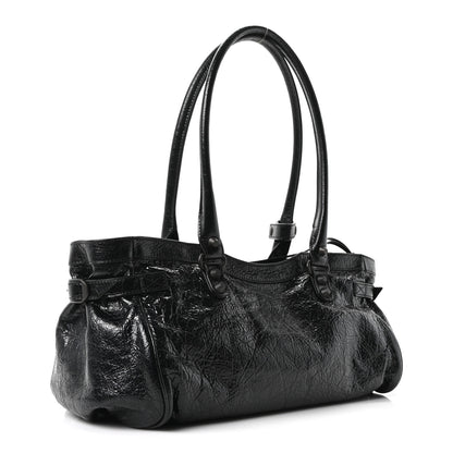 Balenciaga Agneau Arena Classic Hardware East West Le City Black 2 of 9