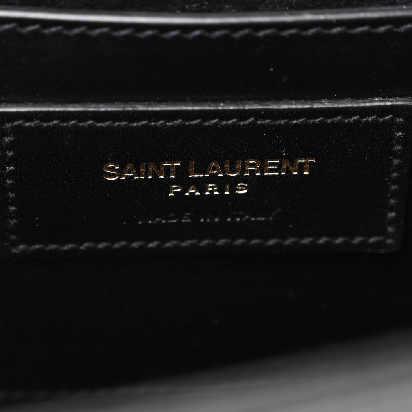 Smooth Calfskin Medium Classic Monogram Kate Tassel Satchel Black