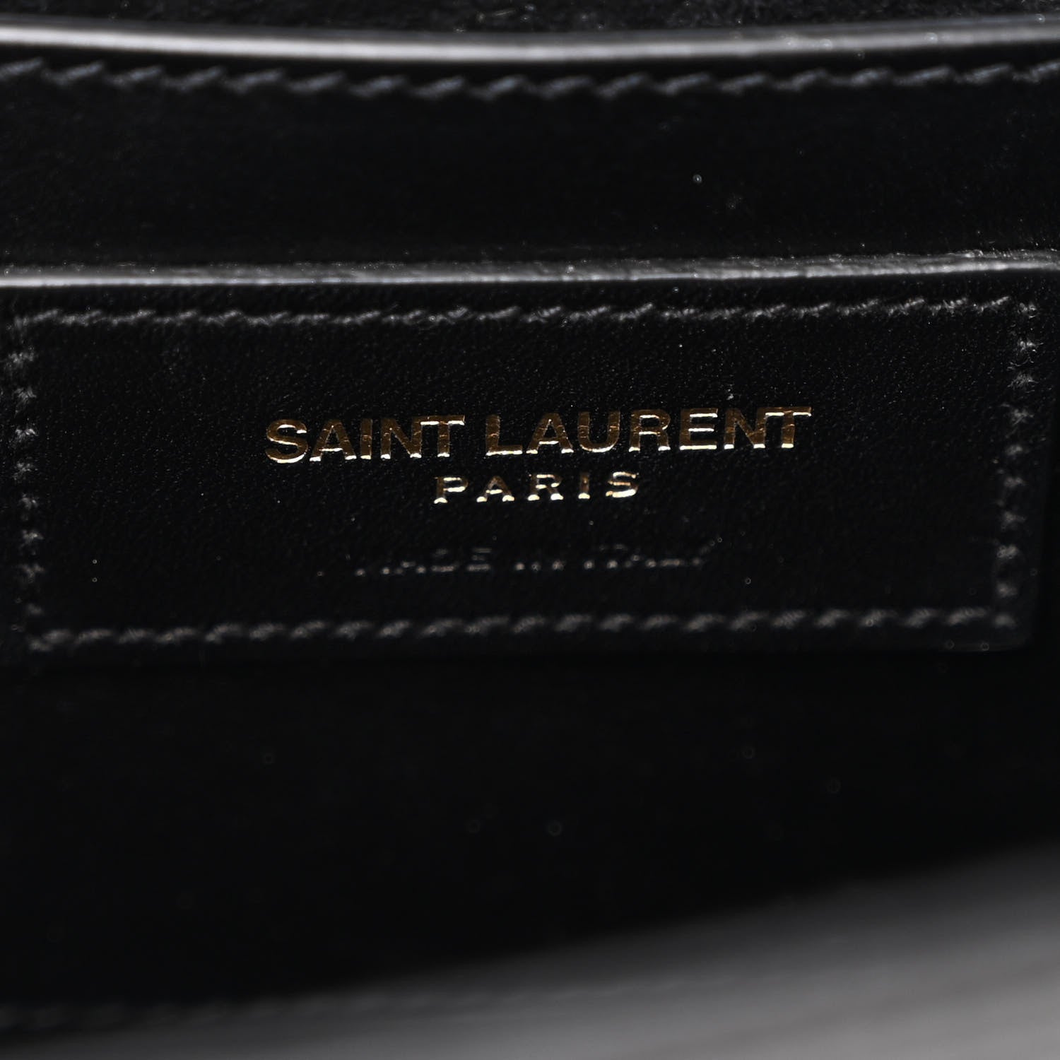 Saint Laurent Smooth Calfskin Medium Classic Monogram Kate Tassel Satchel Black 6 of 10