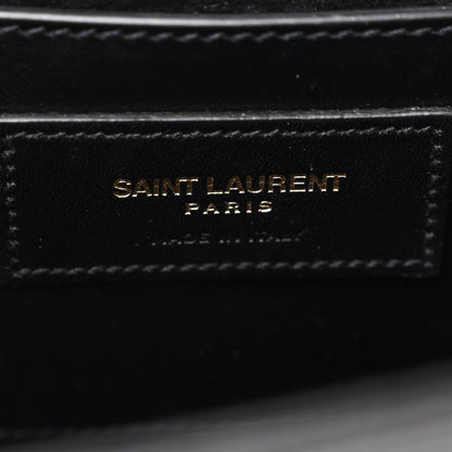 Saint Laurent Smooth Calfskin Medium Classic Monogram Kate Tassel Satchel Black 6 of 10