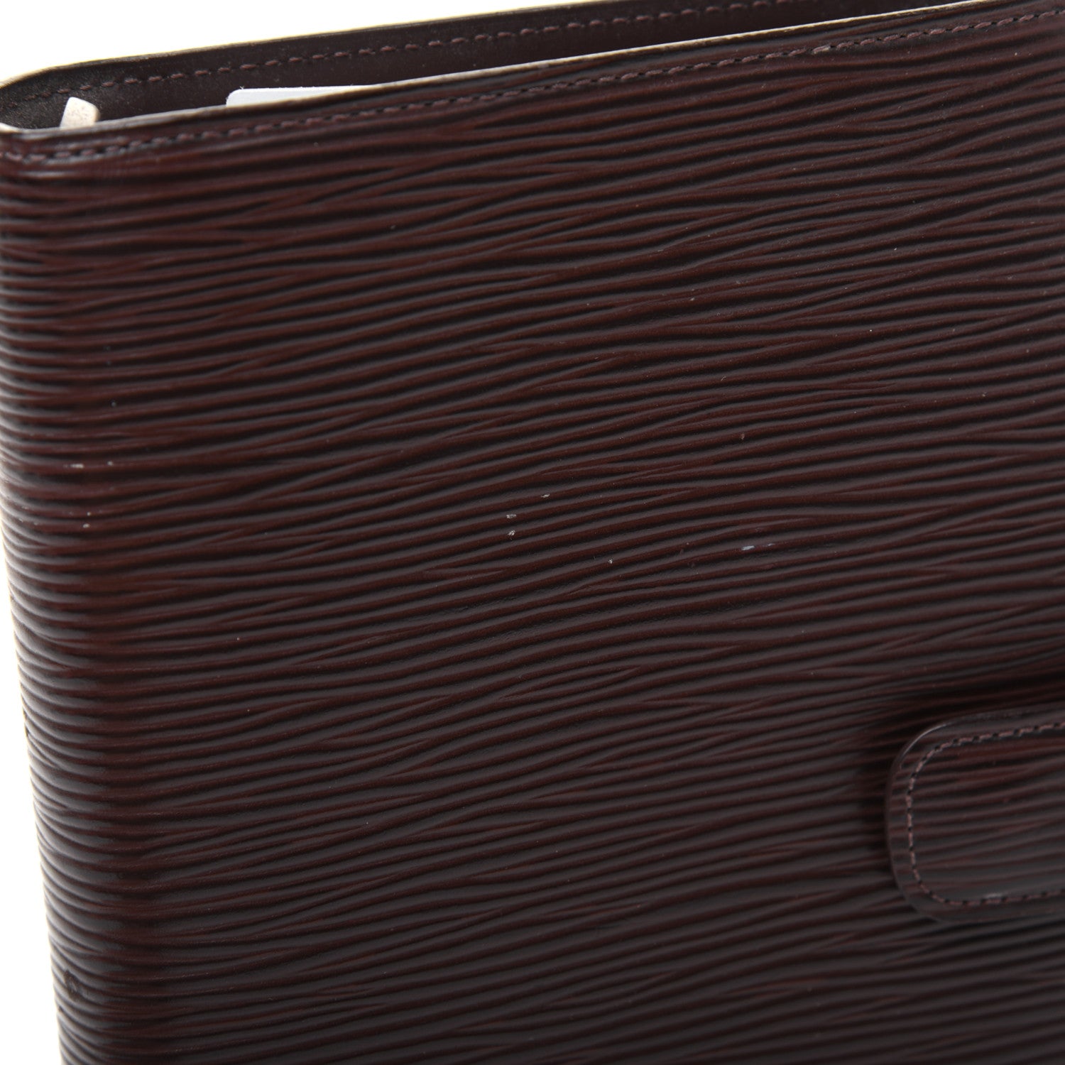 Louis Vuitton Epi Medium Ring Agenda Cover Moka 20 of 22