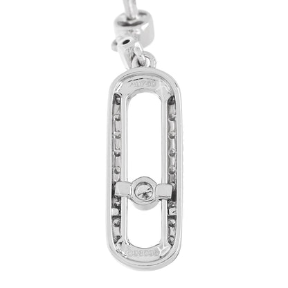 Messika 18K White Gold Diamond Move Uno Drop Earrings 5 of 6