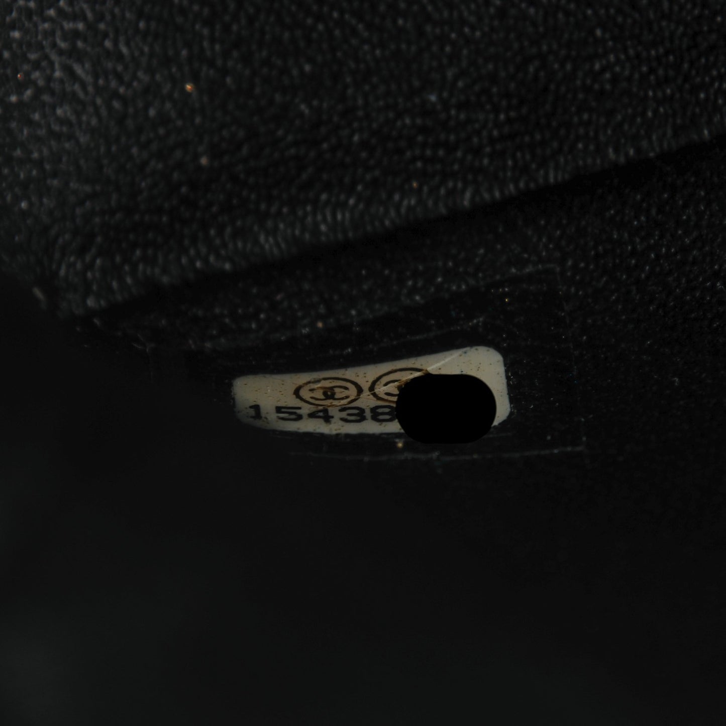Patent Calfskin Quilted Mini Rectangular Flap Black