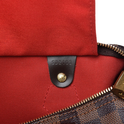 Louis Vuitton Damier Ebene Speedy Bandouliere 30 9 of 11