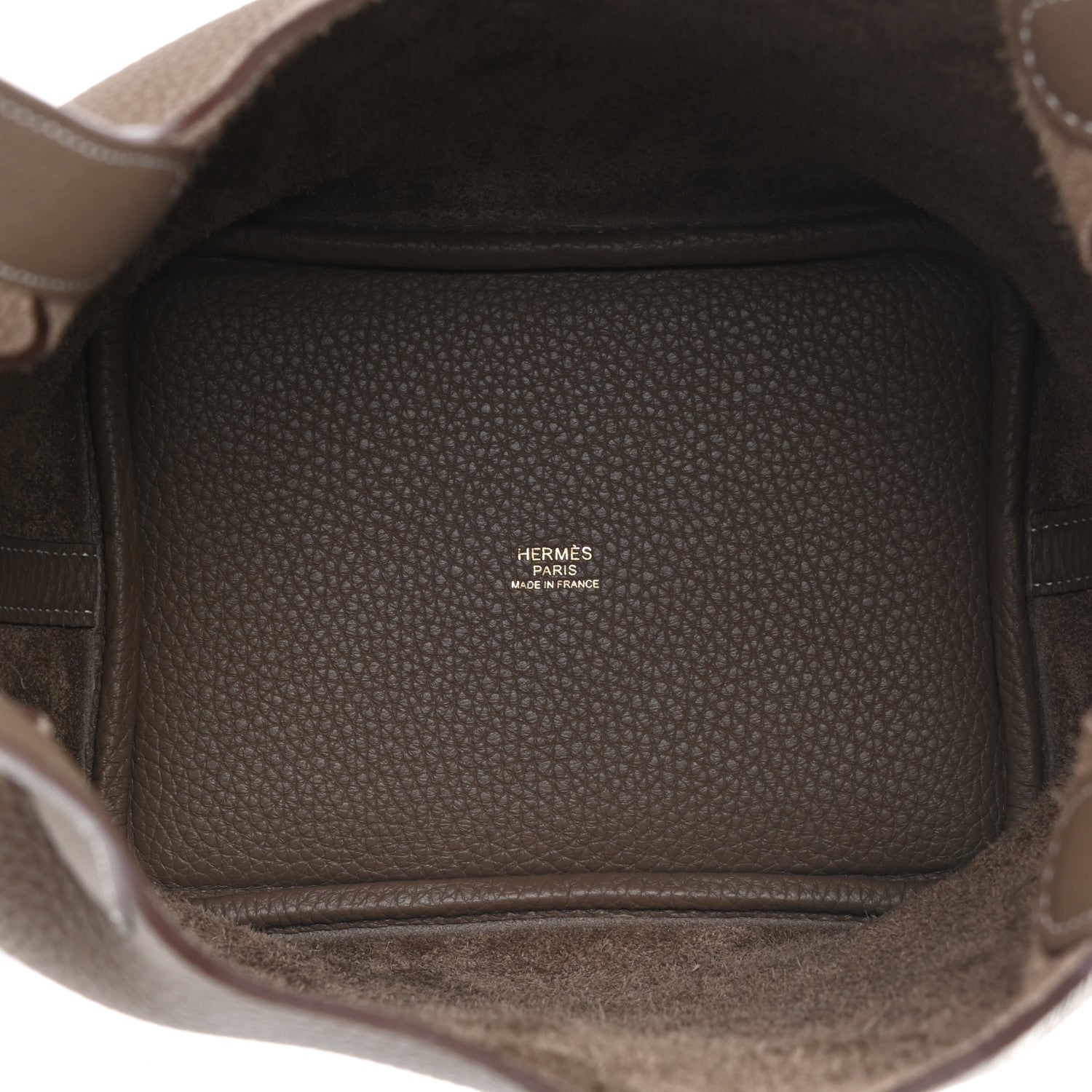 Hermes Taurillon Clemence Picotin Lock 18 PM Etoupe 5 of 10