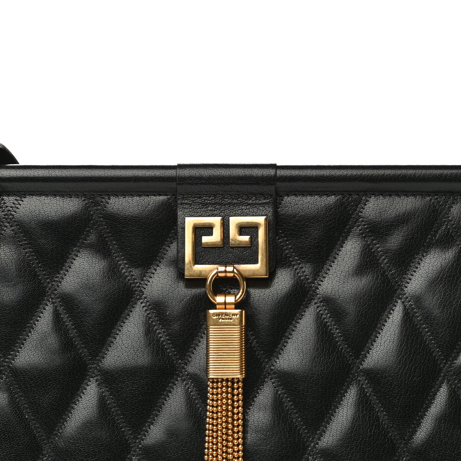 Givenchy Goatskin Quilted Medium Gem Bag Black 14 of 15