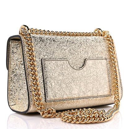 Gucci Galassia Small Padlock Shoulder Bag Platino 3 of 11