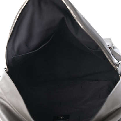 Fendi Nylon Vitello Century Dolce Monster Eyes Rounded Backpack Grey 5 of 11