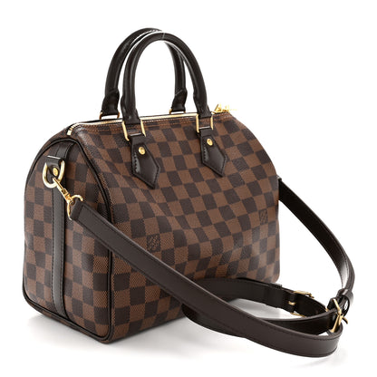 Louis Vuitton Damier Ebene Speedy Bandouliere 25 3 of 12