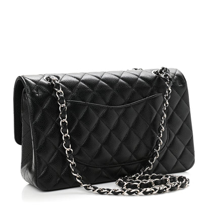 Chanel Caviar Quilted Medium Double Flap Black 3 of 10
