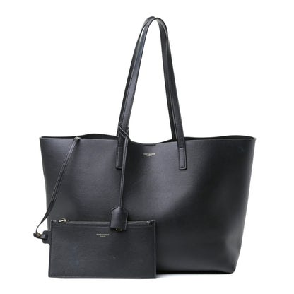 Saint Laurent Calfskin Large Shopping Tote Black 1 of 6