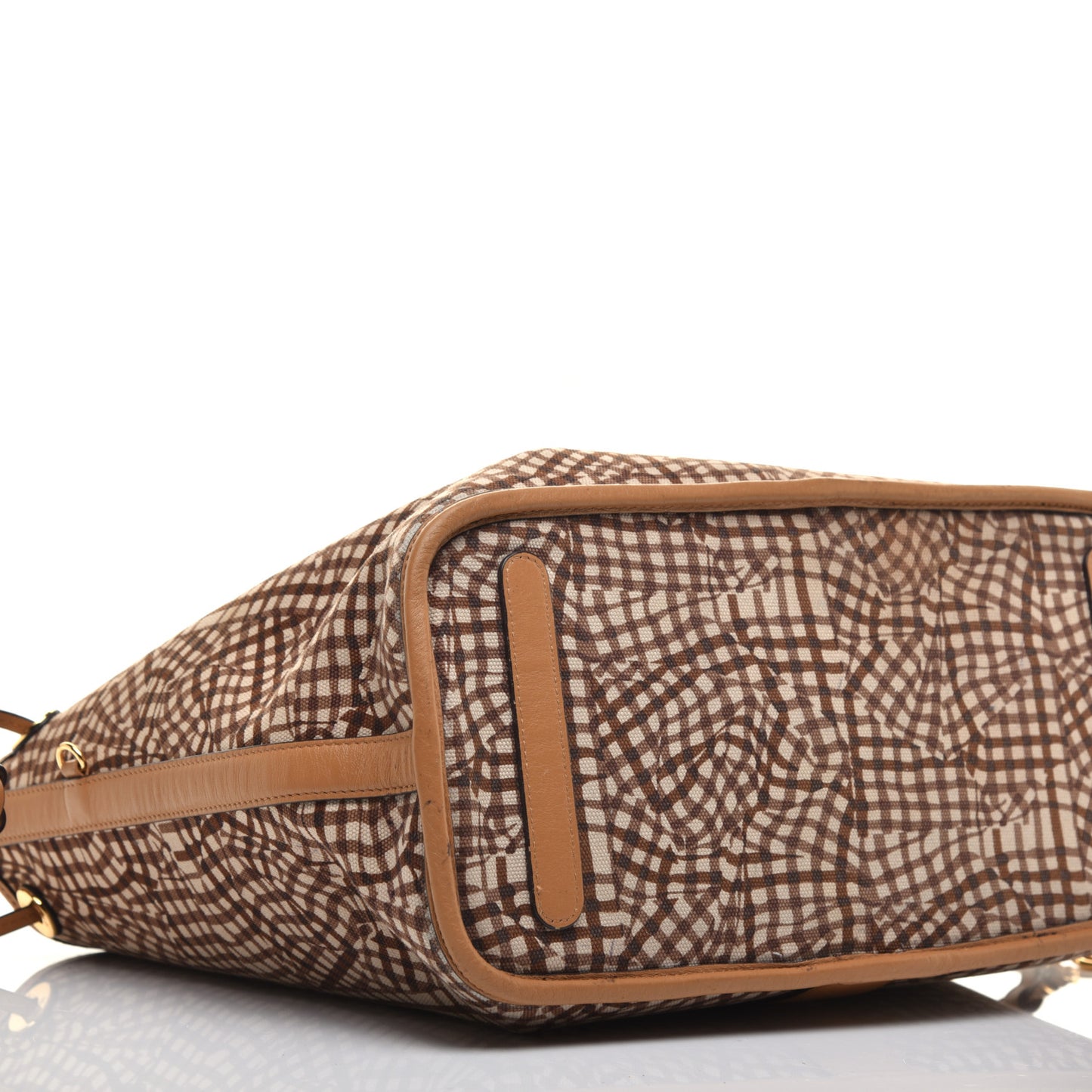 Visetos Medium Liz Reversible Shopper Tote Cognac