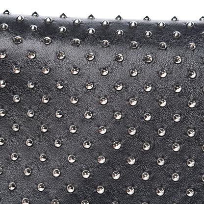 Alexander McQueen Calfskin Studded Insignia Pouch Black 13 of 13