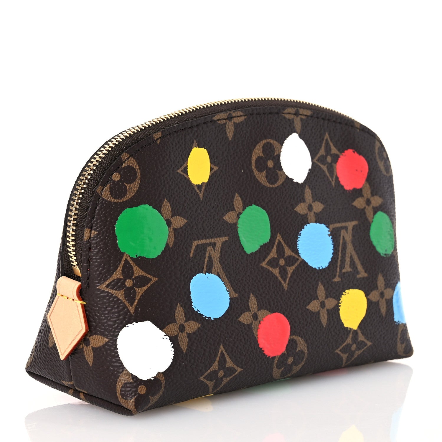 Louis Vuitton LV X YK Monogram Dots Cosmetic Pouch 3 of 9