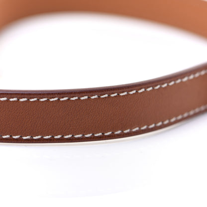 Hermes Barenia Kelly Double Tour Bracelet XS Fauve 10 of 10