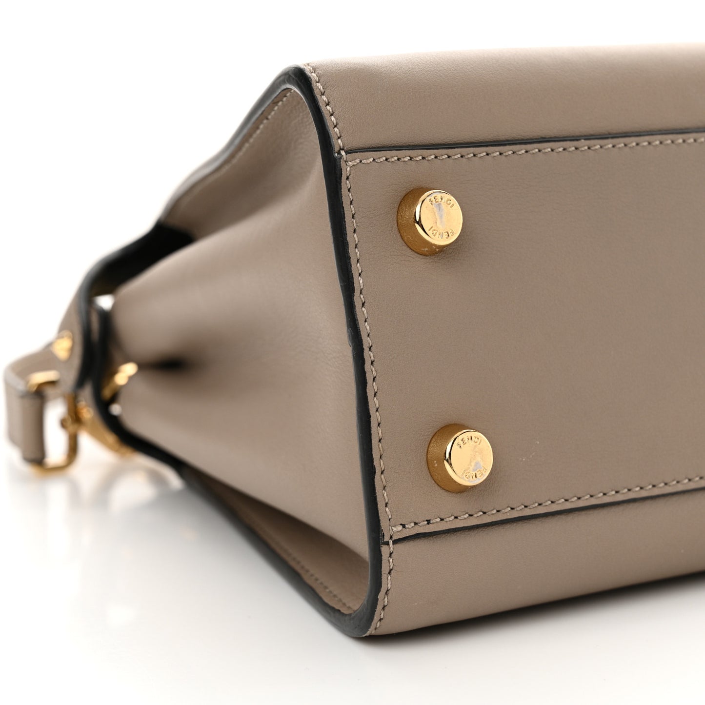 Vitello Tahiti Burro Medium Peekaboo Iconic Essentially Satchel Tortora Black