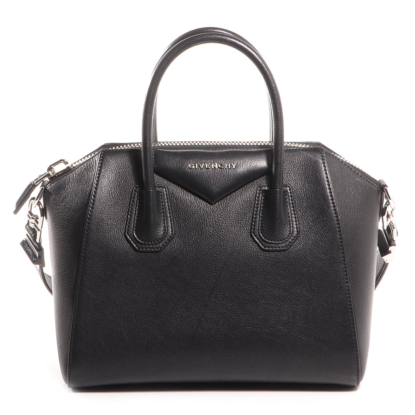 Sugar Goatskin Small Antigona Black