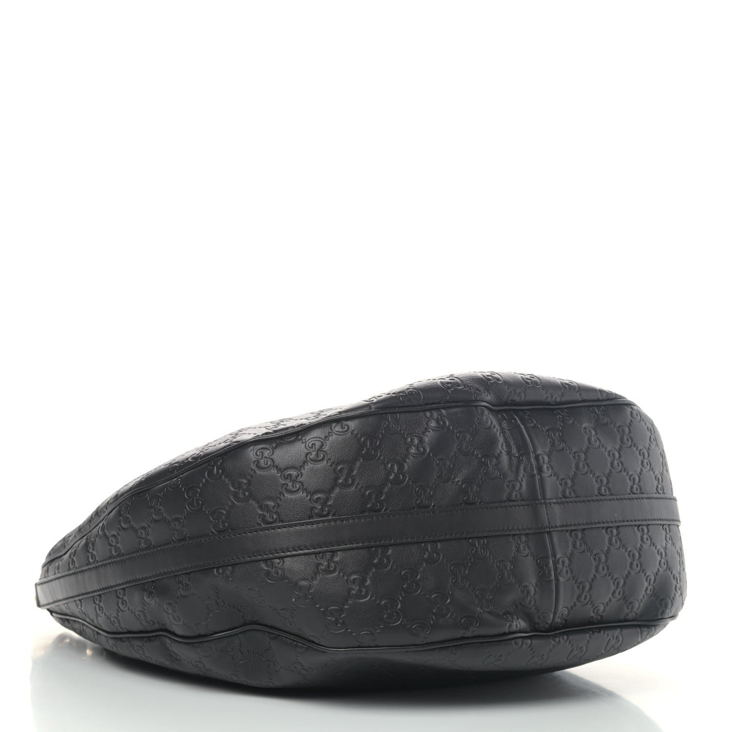 Gucci Guccissima Large GG Twins Hobo Black 3 of 4