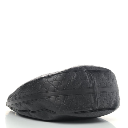 Gucci Guccissima Large GG Twins Hobo Black 3 of 4