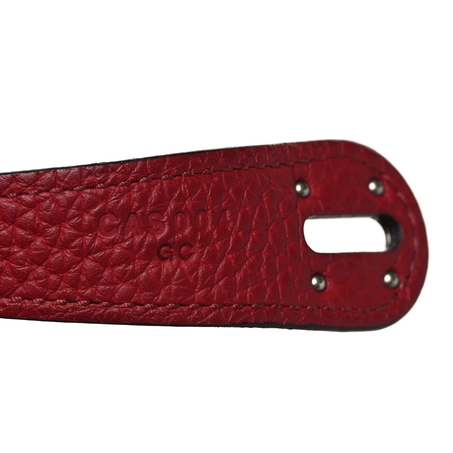 Hermes Taurillon Clemence Lindy 34 Rouge Grenat 5 of 8