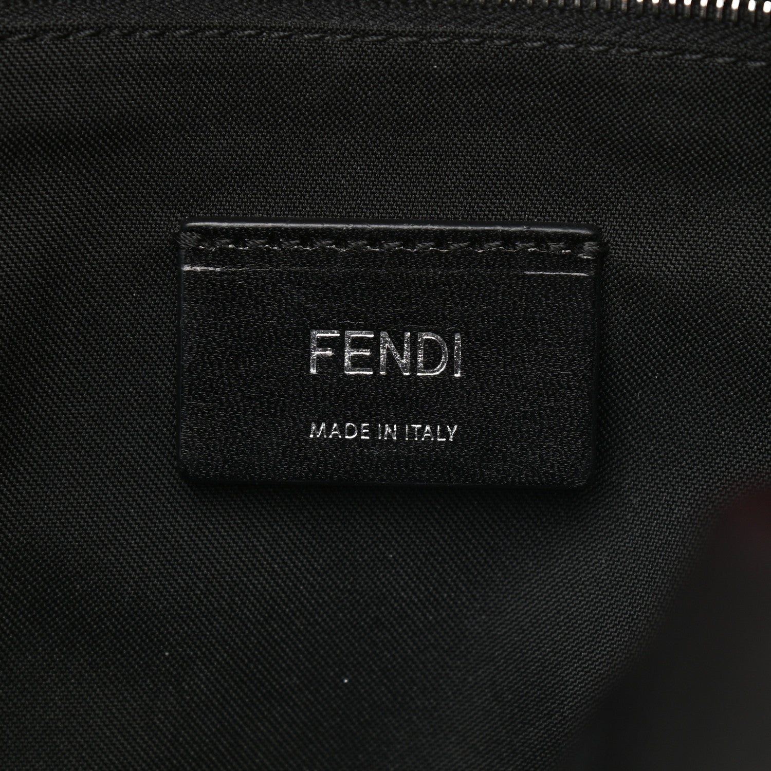 Fendi Nylon Vitello Backpack Red 6 of 16