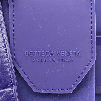 Bottega Veneta Paper Calfskin Maxi Intreccio Extra Mini Cassette Crossbody Bag Purple 6 of 11