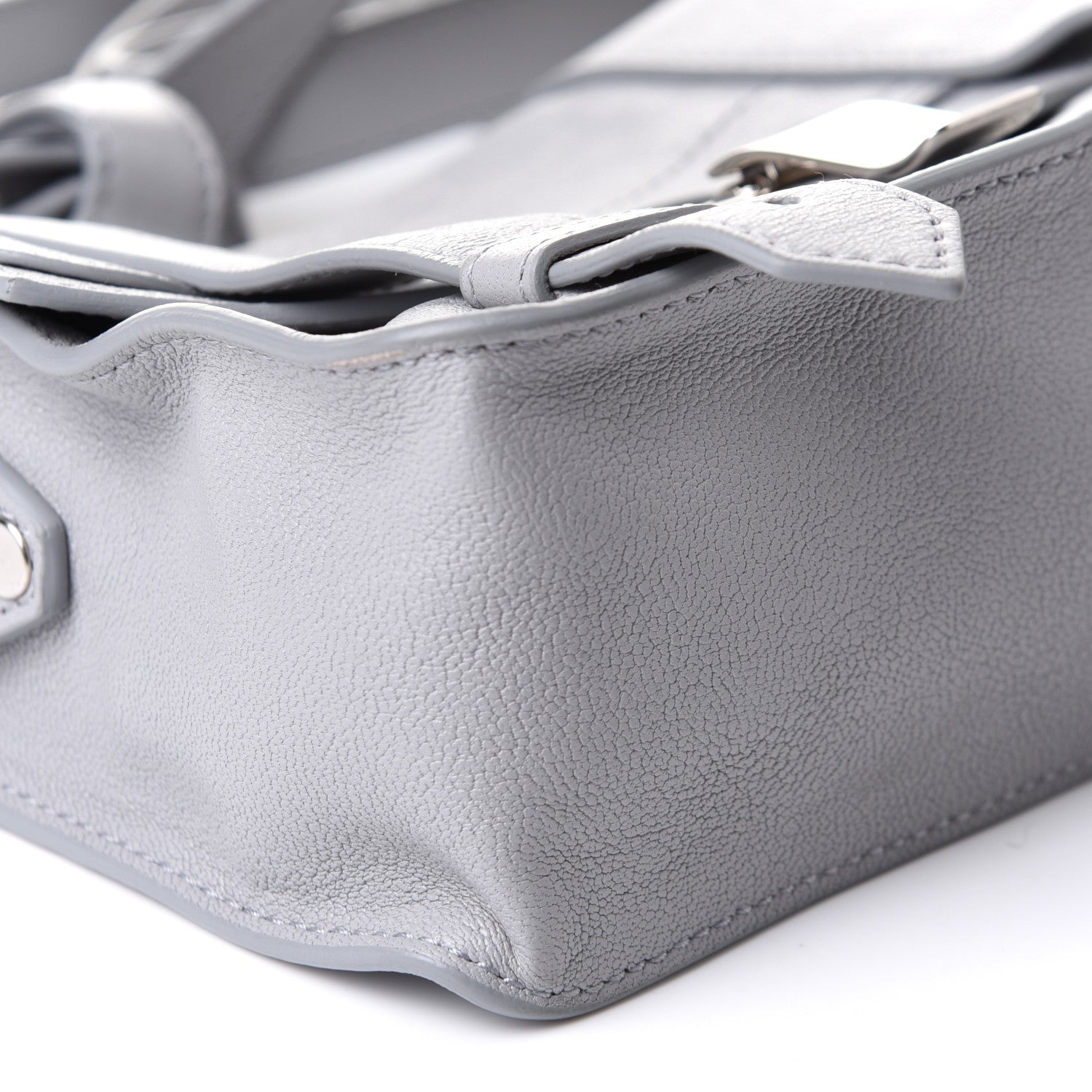Proenza Schouler Lambskin PS1 Mini Crossbody Dove Grey 7 of 8