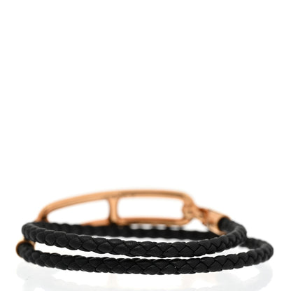 Hermes Swift Roulis Double Tour Bracelet Black 3 of 5
