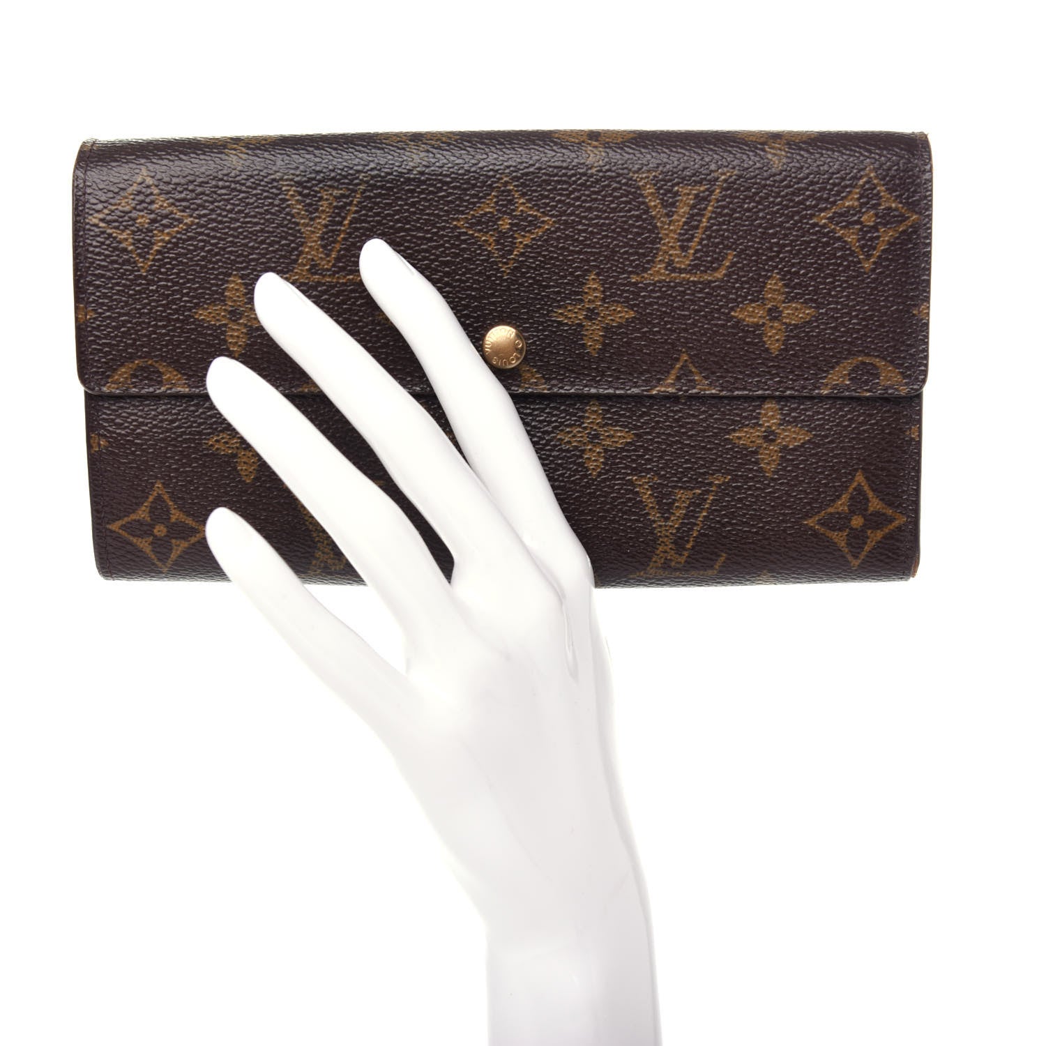 Louis Vuitton Monogram Sarah Wallet 2 of 9