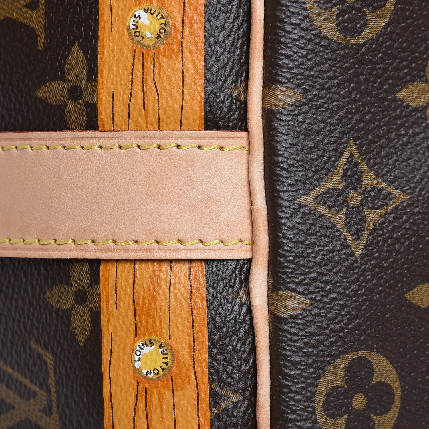 Louis Vuitton Monogram Summer Trunks Keepall Bandouliere 50 13 of 19