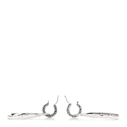 John Hardy Sterling Silver Asli Classic Chain Infinity Drop Earrings 3 of 4