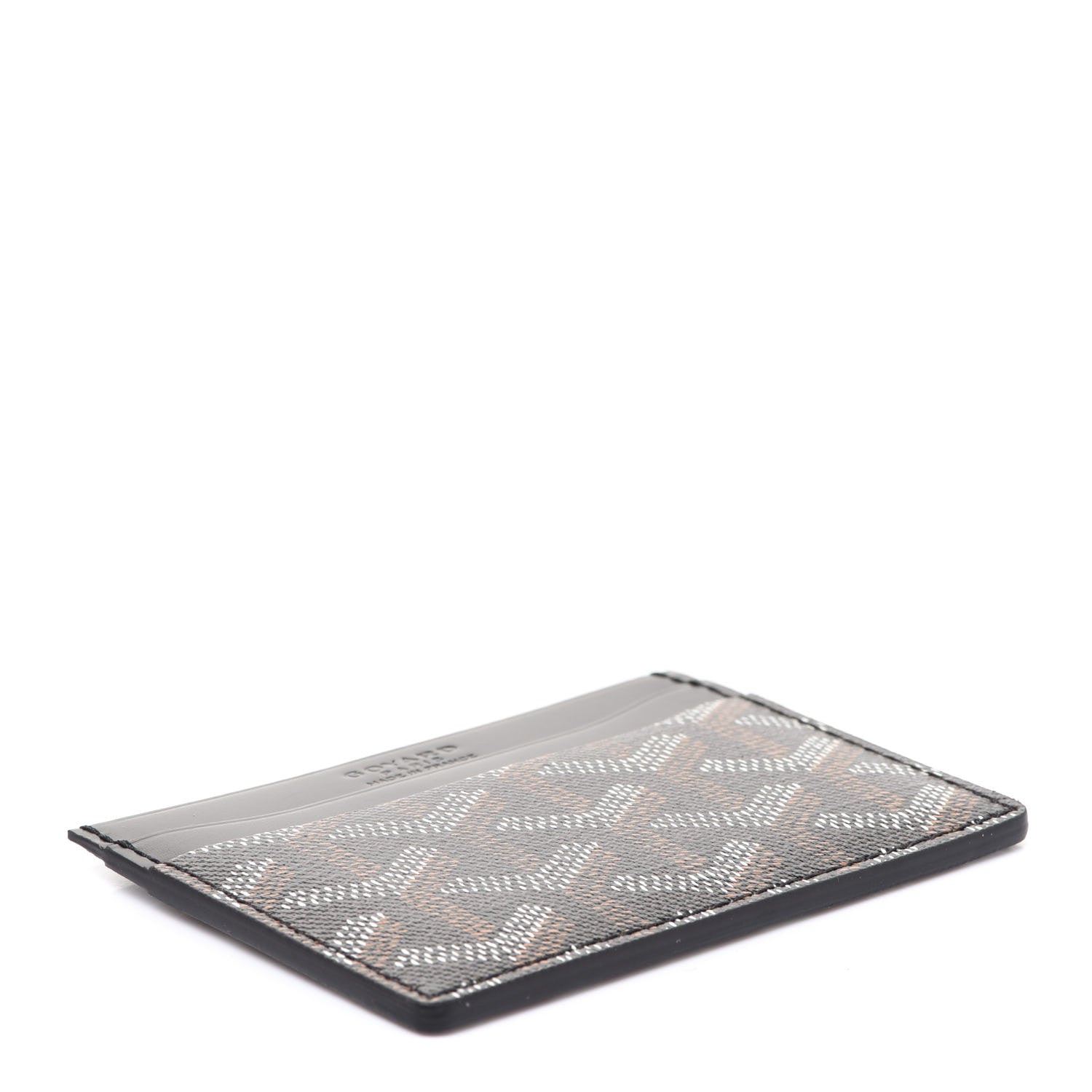 Goyard Goyardine Saint Sulpice Card Holder Black 4 of 7