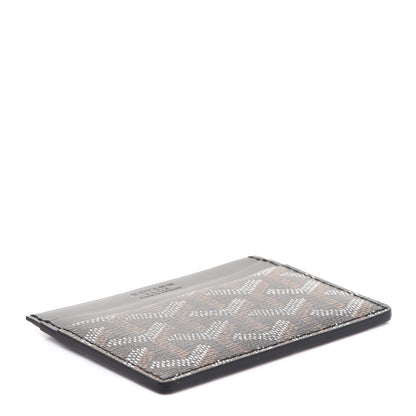 Goyard Goyardine Saint Sulpice Card Holder Black 4 of 7