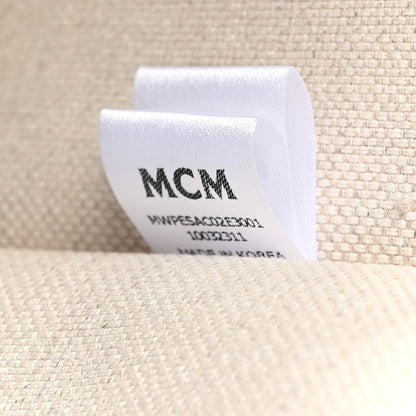 MCM Lauretos Nappa MIni Himmel Shopper Tote Ancient Blue 6 of 12